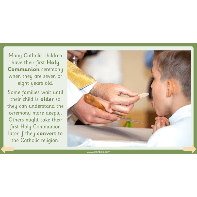 PlanBee Christian Rites of Passage | Year 2 RE lessons
