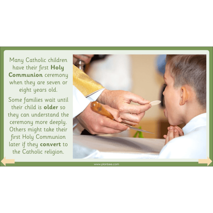 PlanBee Christian Rites of Passage | Year 2 RE lessons