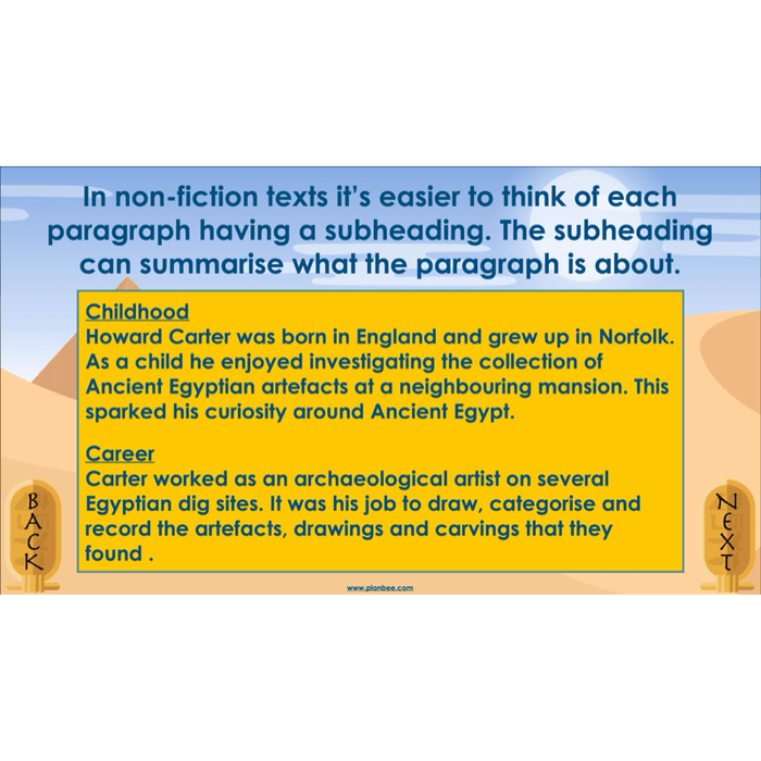 PlanBee Cleopatra KS2 | English Lesson Pack