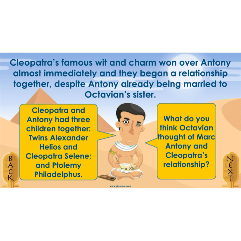 PlanBee Cleopatra KS2 | English Lesson Pack