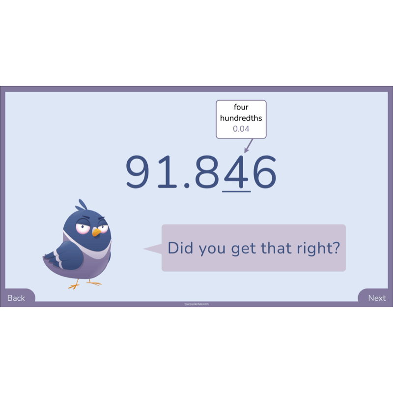 PlanBee Year 6 Decimal Place Value Maths Lessons by PlanBee