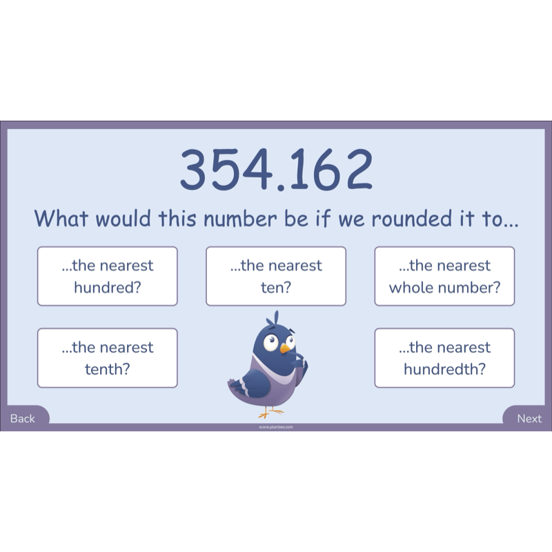 PlanBee Year 6 Decimal Place Value Maths Lessons by PlanBee