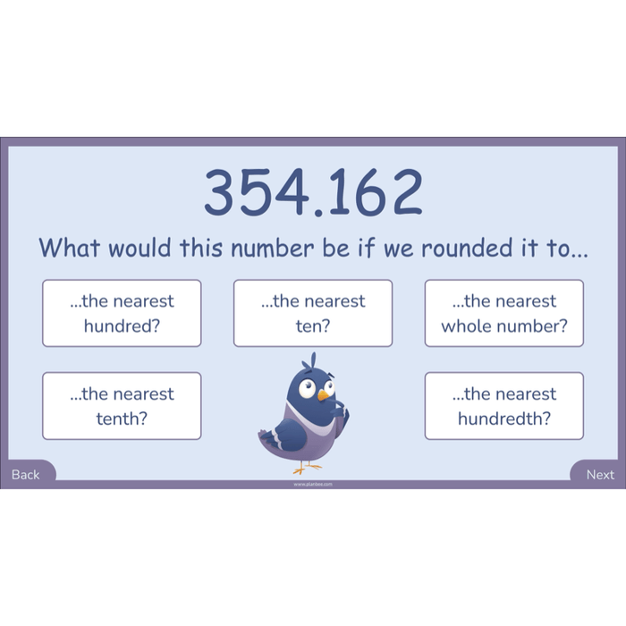 PlanBee Year 6 Decimal Place Value Maths Lessons by PlanBee