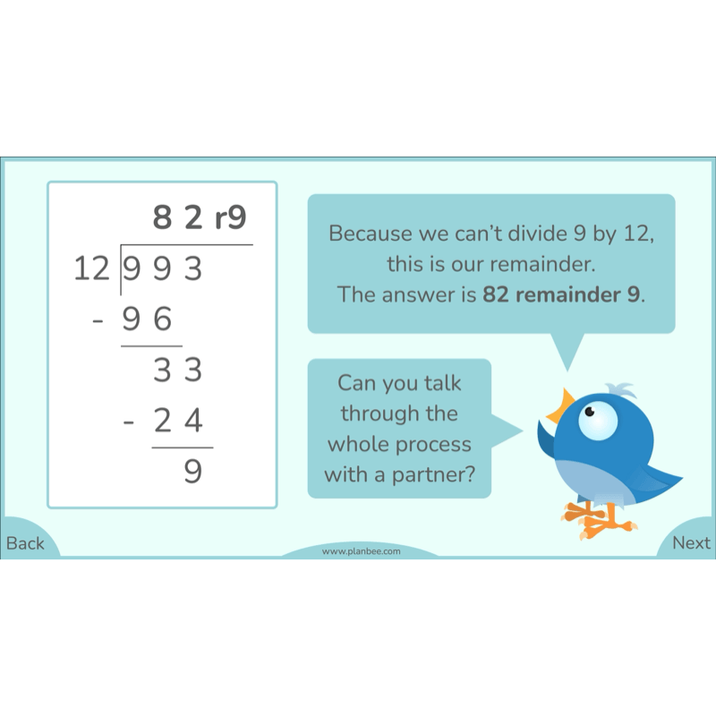 PlanBee Division Year 6 Maths Lessons and Worksheets by PlanBee