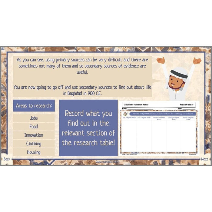 PlanBee Early Islamic Civilisation KS2 History | PlanBee