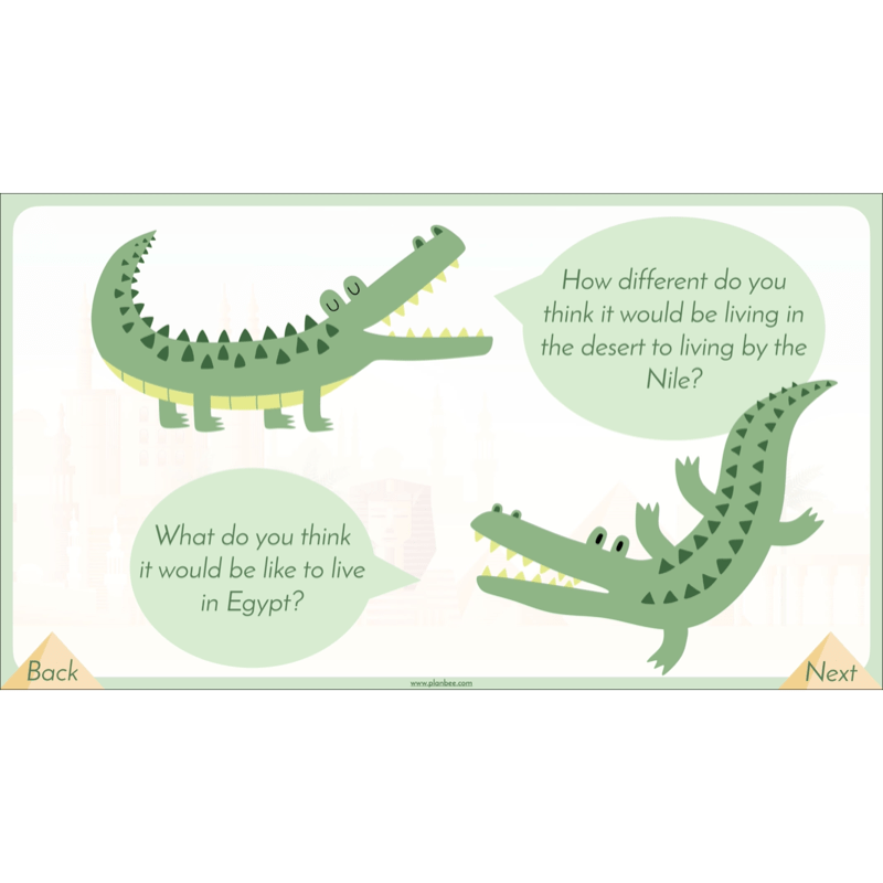 PlanBee Egypt Today - Year 3/4 Geography Lessons 