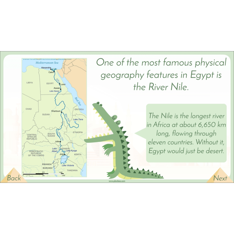 PlanBee Egypt Today - Year 3/4 Geography Lessons 