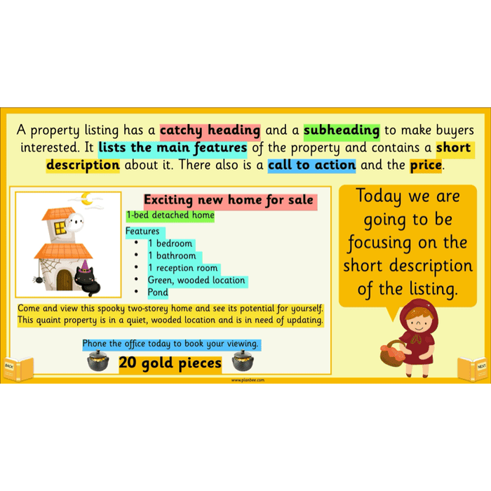 PlanBee FREE Mini-scheme | Traditional Tales: Estate Agents | KS1