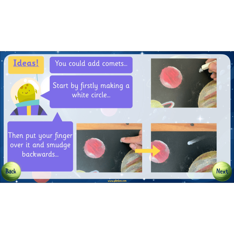 PlanBee Exploring Space Topic KS1 Enrichment Lesson Pack