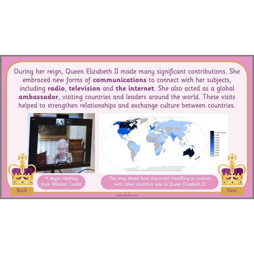 PlanBee Famous Queens | KS1 History Lesson Pack by PlanBee