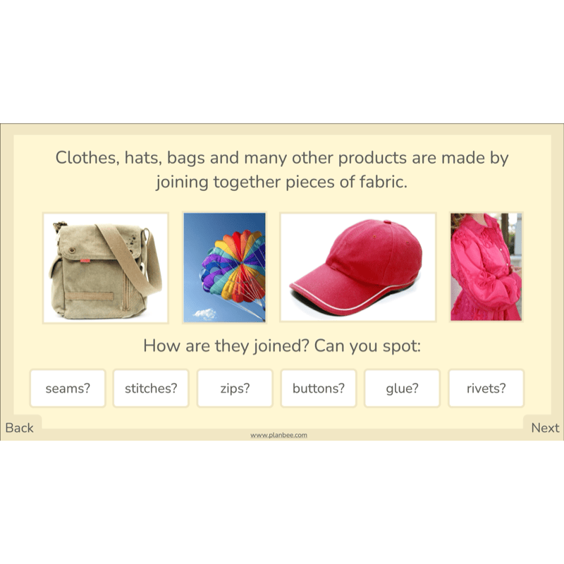 PlanBee Fashion and Textiles: Design and Technology KS2