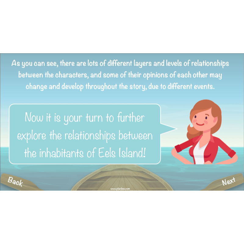 PlanBee Floodland: Character Analysis KS2 | English Lesson Pack