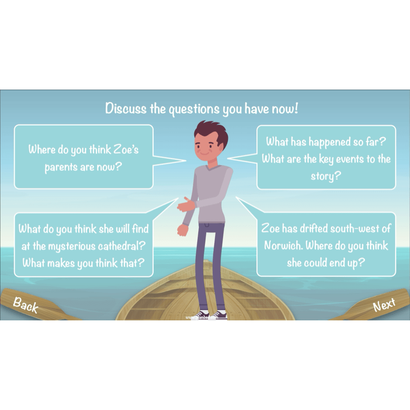 PlanBee Floodland: Reading Comprehension KS2 | Year 6 English Pack