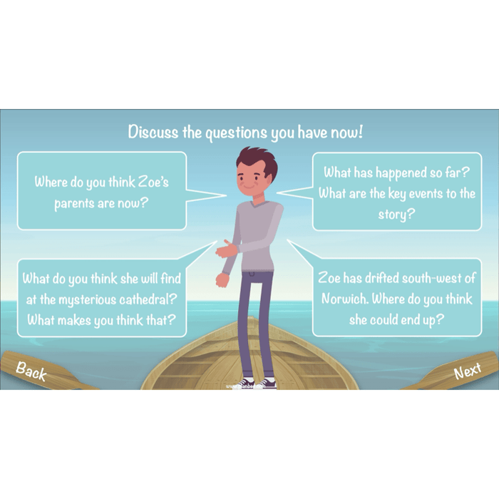 PlanBee Floodland: Reading Comprehension KS2 | Year 6 English Pack