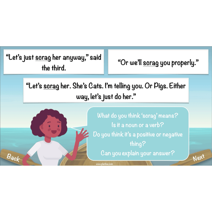 PlanBee Floodland: Reading Comprehension KS2 | Year 6 English Pack