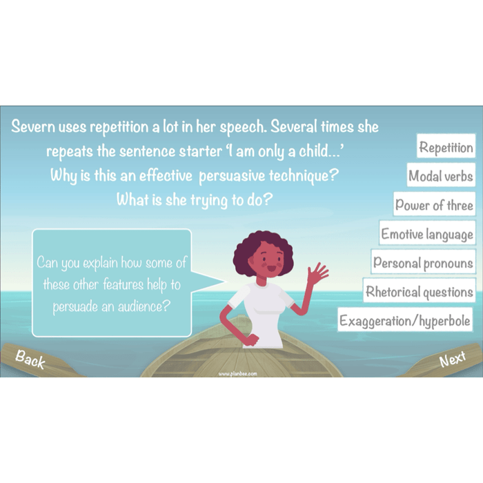 PlanBee FREE Mini-scheme | Floodland: Speech Writing KS2 English