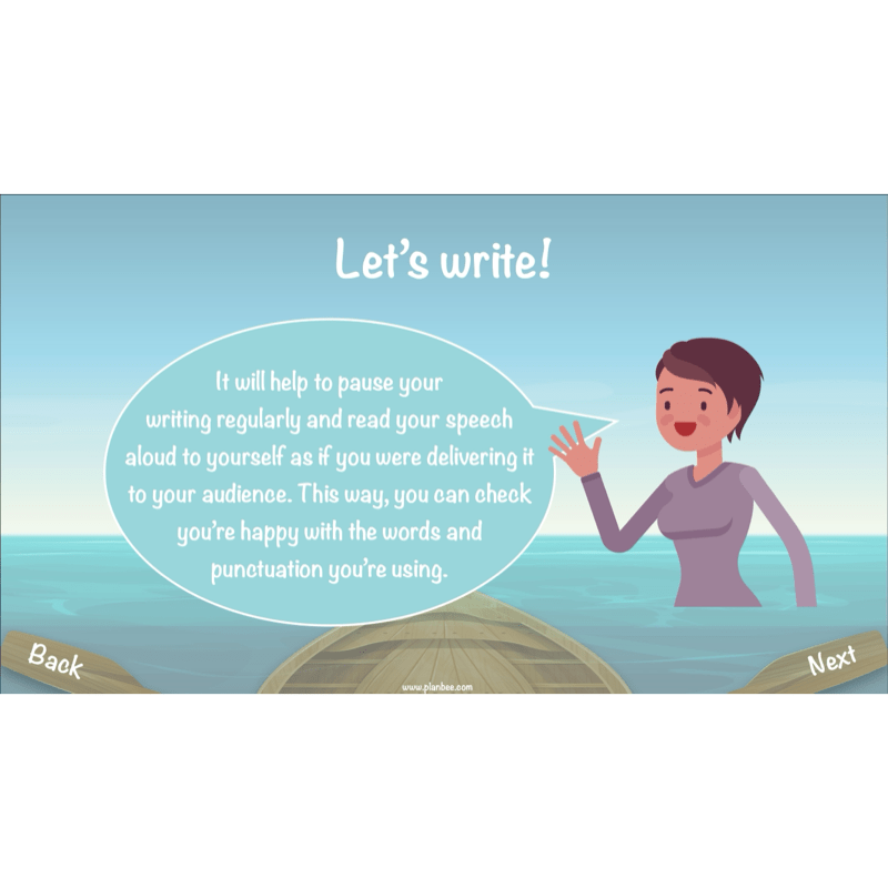 PlanBee FREE Mini-scheme | Floodland: Speech Writing KS2 English
