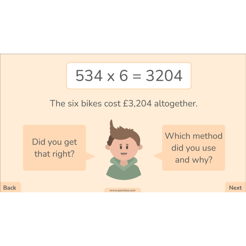PlanBee Formal Multiplication Year 5 Maths Lessons by PlanBee