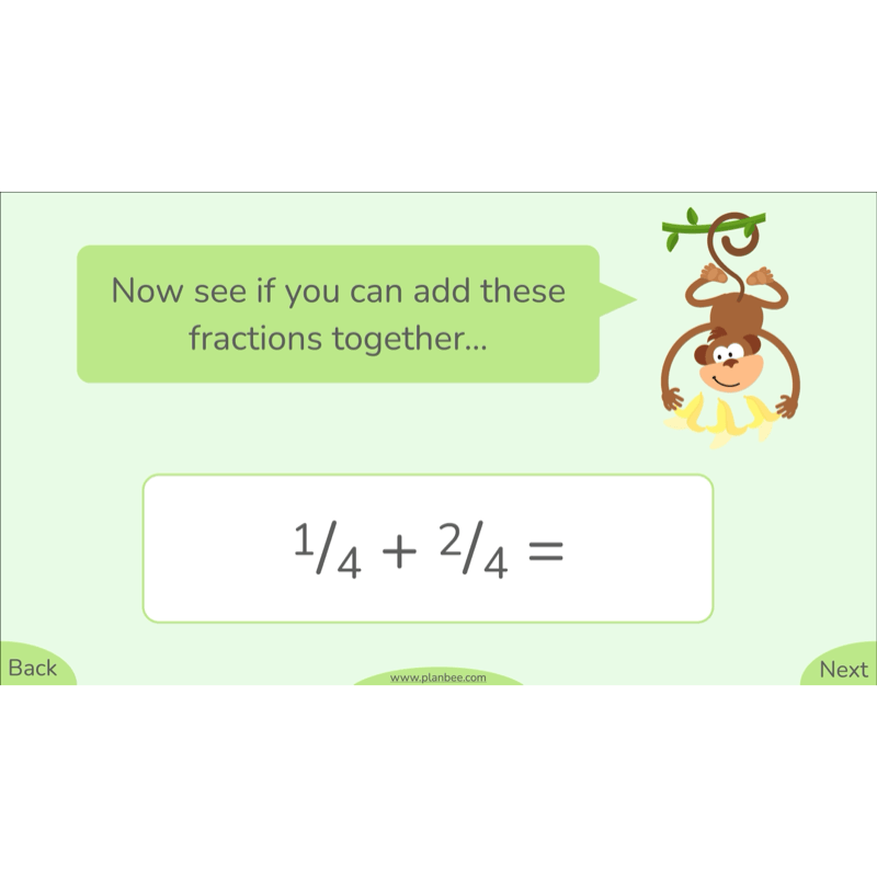 PlanBee Fractions in Action: Year 3 Fractions Planning by PlanBee