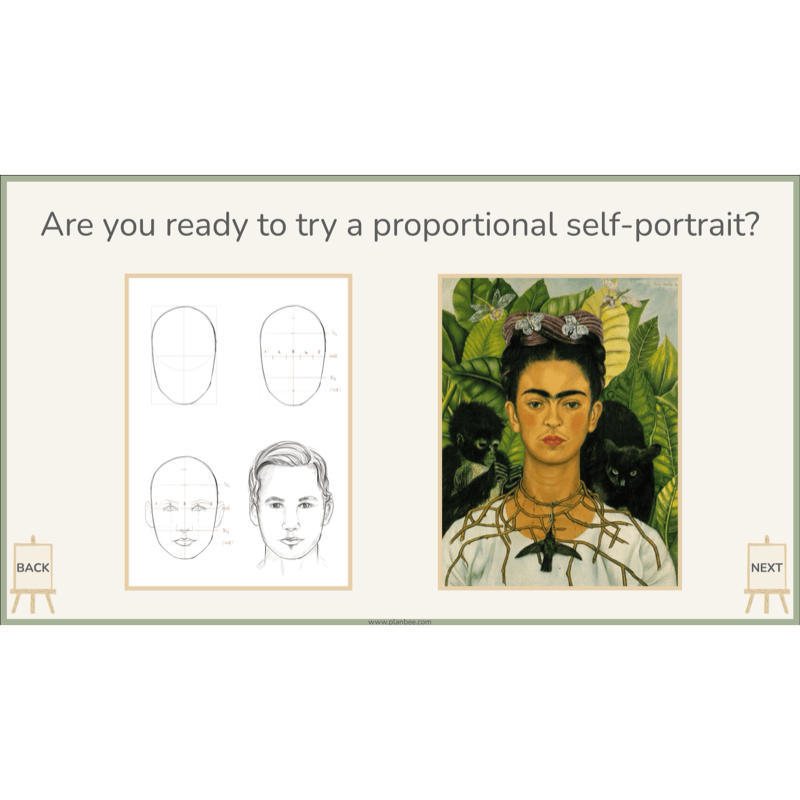PlanBee KS2 Frida Kahlo for Kids Art Lesson Pack by PlanBee