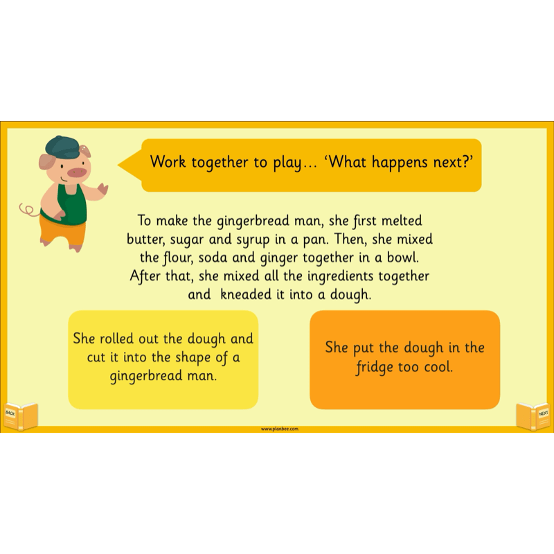 PlanBee Traditional Tales: The Gingerbread Man | KS1 English Pack