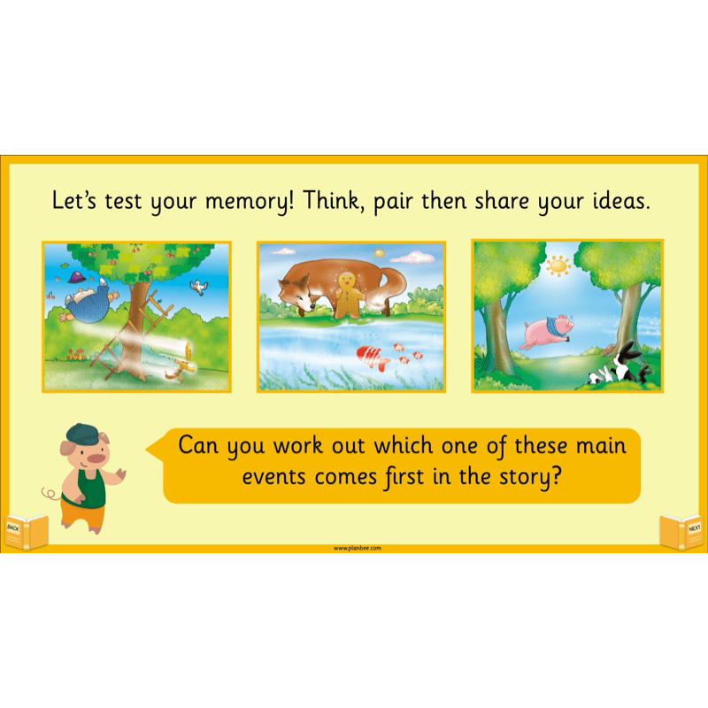 PlanBee Traditional Tales: The Gingerbread Man | KS1 English Pack