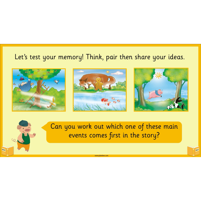 PlanBee Traditional Tales: The Gingerbread Man | KS1 English Pack