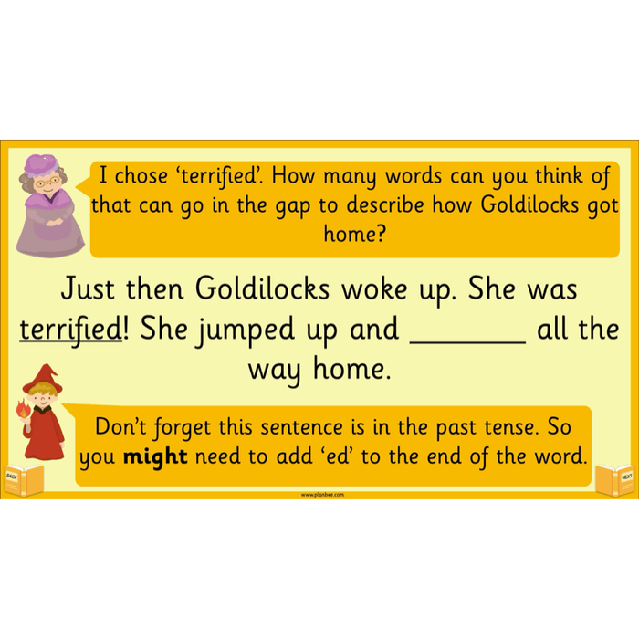 PlanBee Traditional Tales: Goldilocks | KS1 English Pack