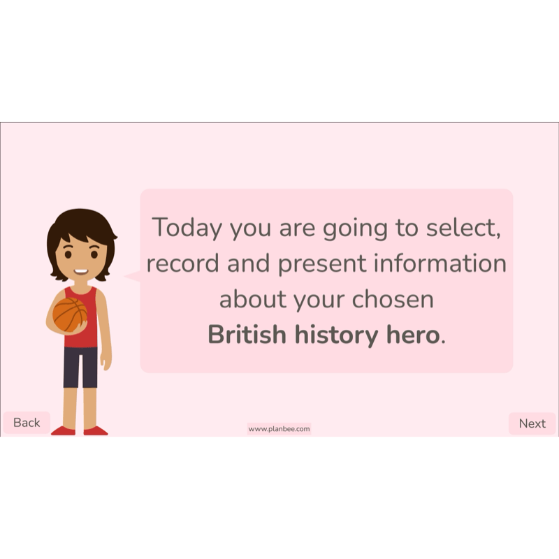 PlanBee British History Heroes KS2 History Lessons by PlanBee