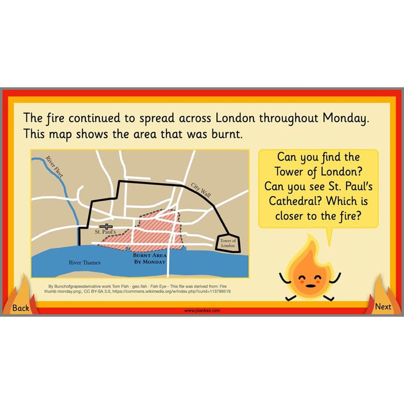 Great Fire of London KS1 Lesson Pack for Year 1 and Year 2