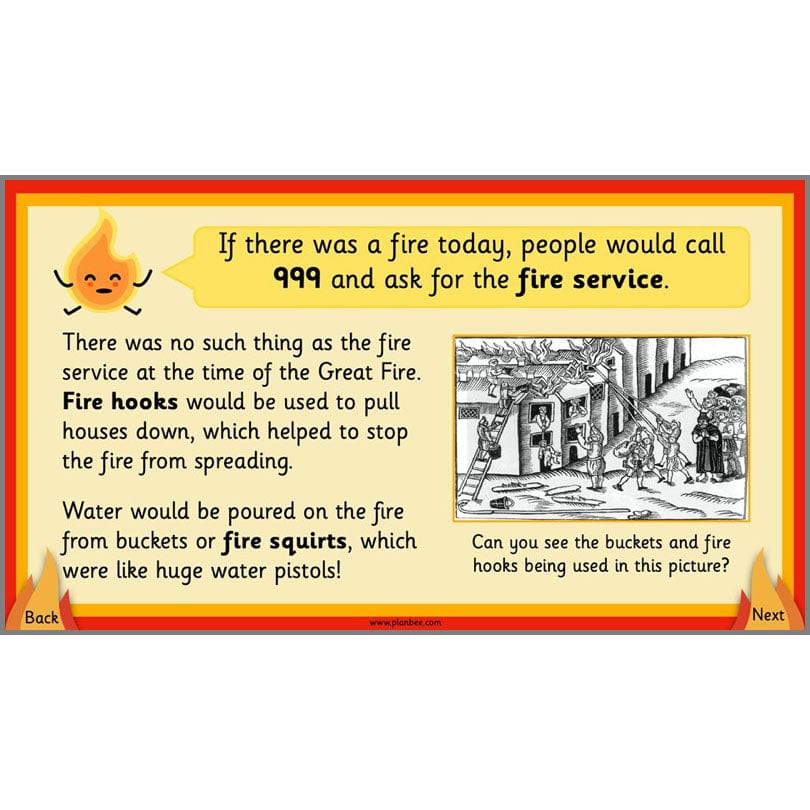 PlanBee Great Fire of London Year 1/2 KS1 History Lessons | PlanBee