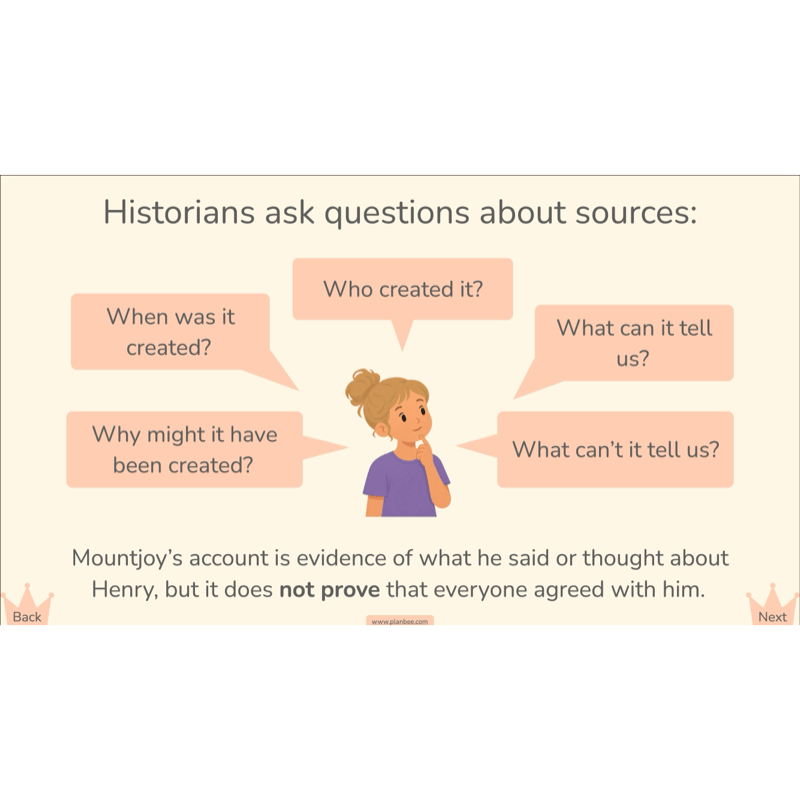 PlanBee Henry VIII and his Six Wives KS2 History Lessons