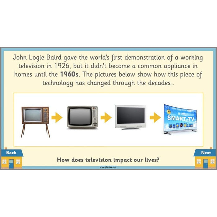 PlanBee KS1 Homes in the Past History Lesson Pack by PlanBee