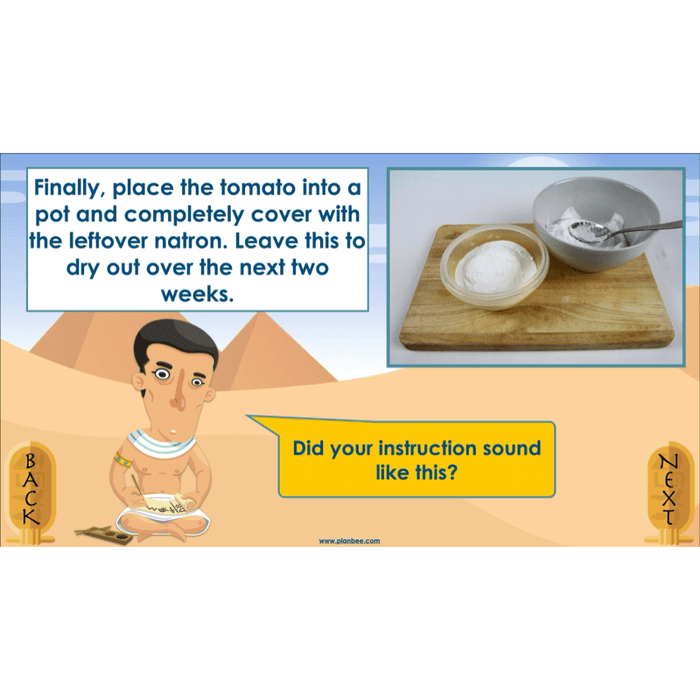 PlanBee Explanation Texts: How to Mummify a Tomato | KS2 English