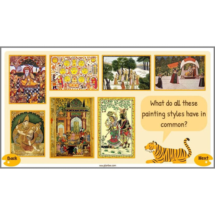 PlanBee Indian Art KS2 Lesson Planning Packs for Year 3/4 by PlanBee