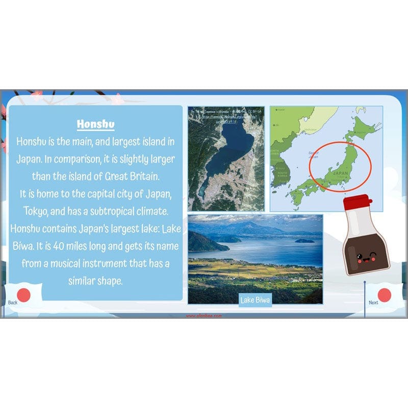 PlanBee Japan KS2 Year 5 & Year 6 Geography Lessons by PlanBee
