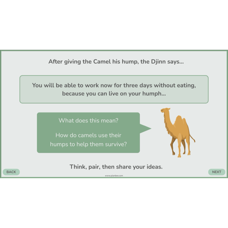 PlanBee Just So Stories KS2 | Reading Comprehension Year 4