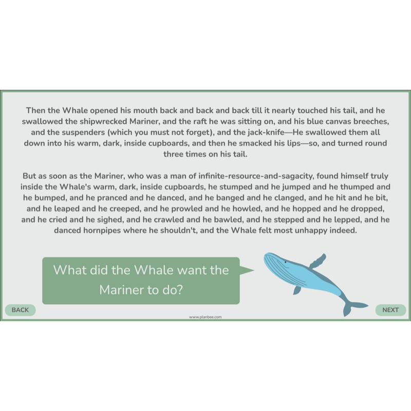PlanBee Just So Stories KS2 | Reading Comprehension Year 4