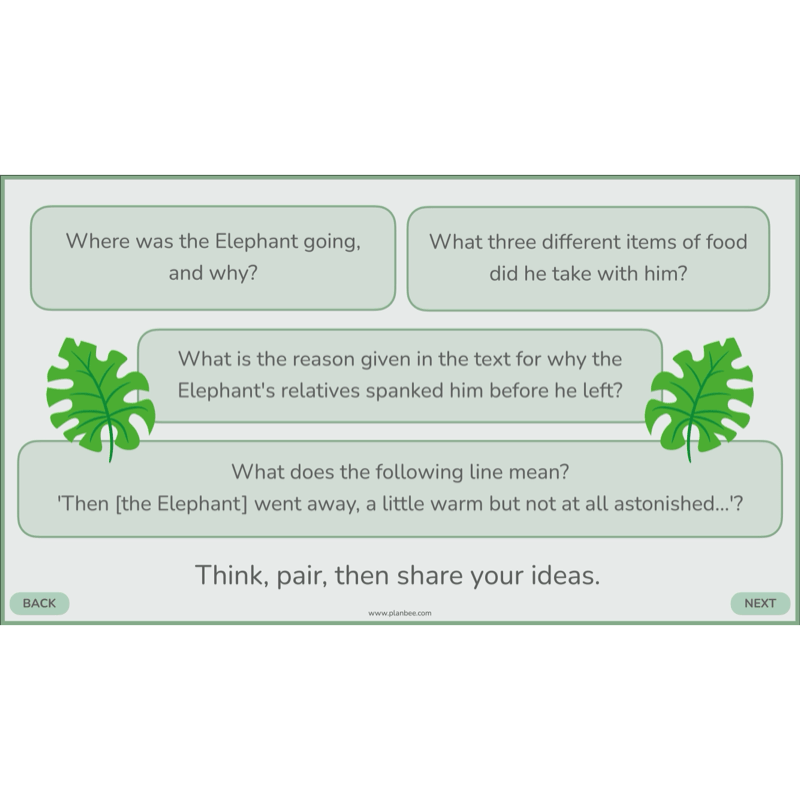 PlanBee Just So Stories KS2 | Reading Comprehension Year 4
