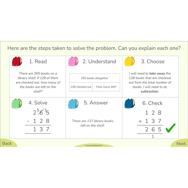 PlanBee Let's Add and Subtract Year 3 Maths Lessons by PlanBee
