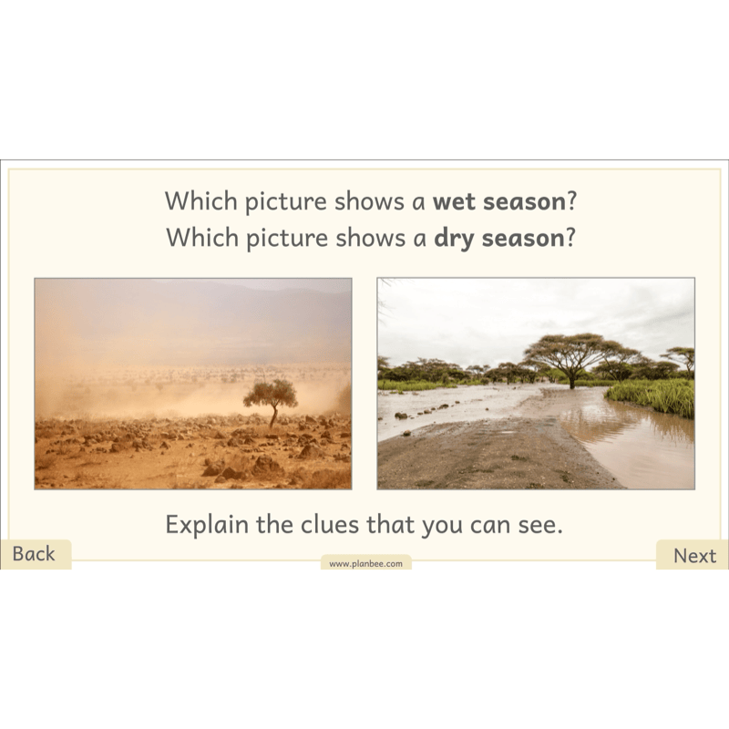 PlanBee Let's go on Safari | Kenya KS1 Geography Lesson Pack
