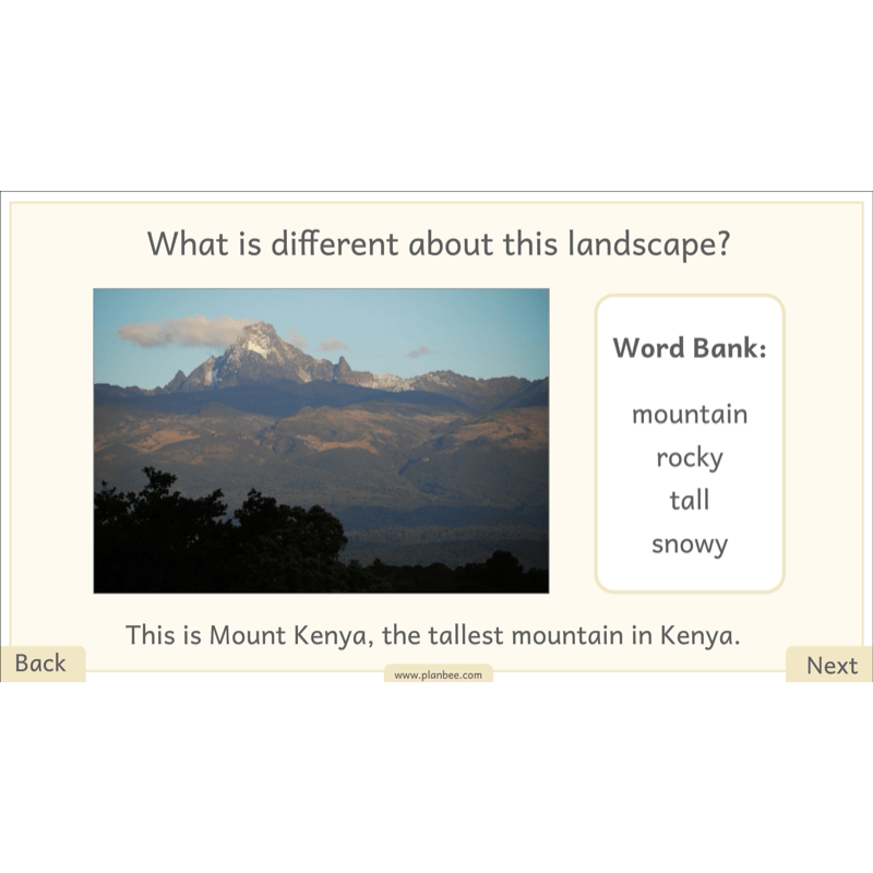 PlanBee Let's go on Safari | Kenya KS1 Geography Lesson Pack