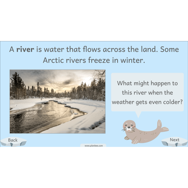 PlanBee Let's go to the Arctic KS1 Geography Lesson Pack