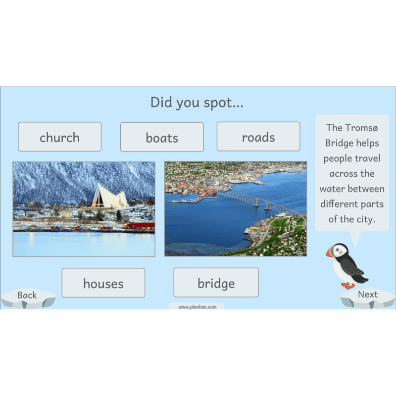 PlanBee Let's go to the Arctic KS1 Geography Lesson Pack