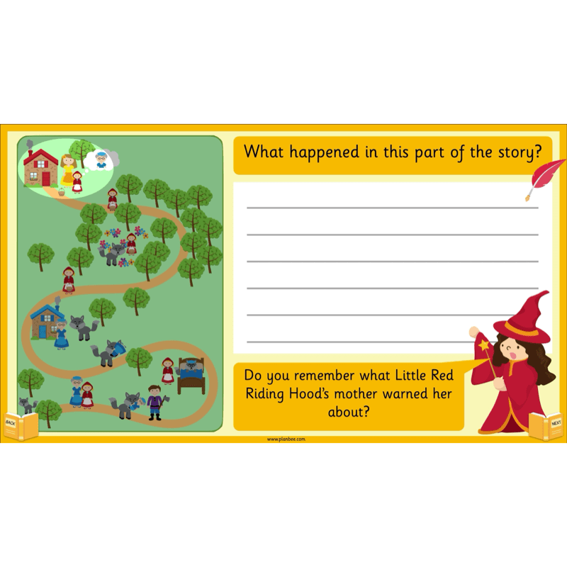 PlanBee Traditional Tales: Little Red Riding Hood | KS1 English Pack