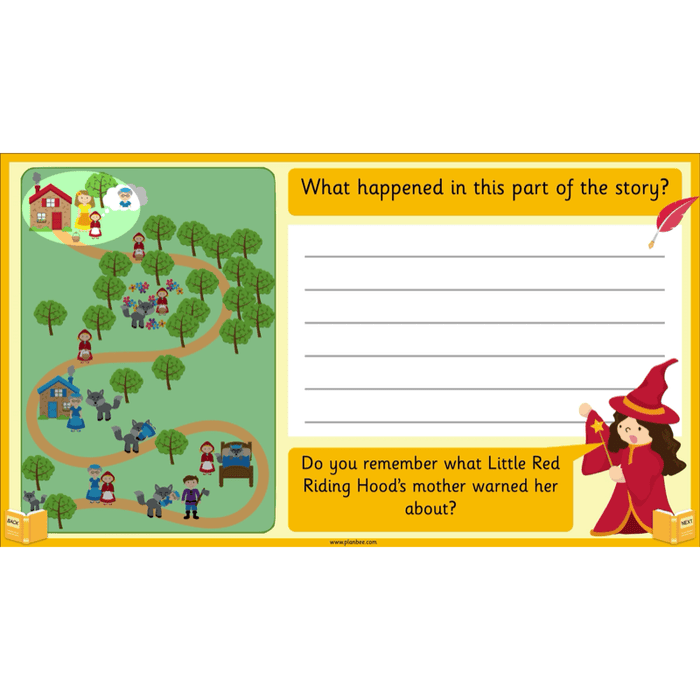 PlanBee Traditional Tales: Little Red Riding Hood | KS1 English Pack