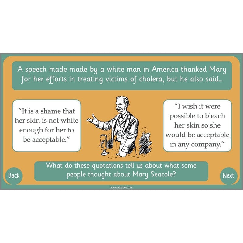PlanBee Mary Seacole History KS1 lessons by Planbee