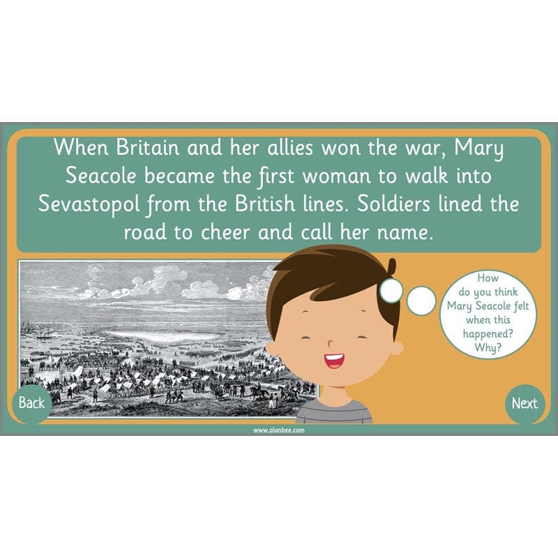 PlanBee Mary Seacole History KS1 lessons by Planbee