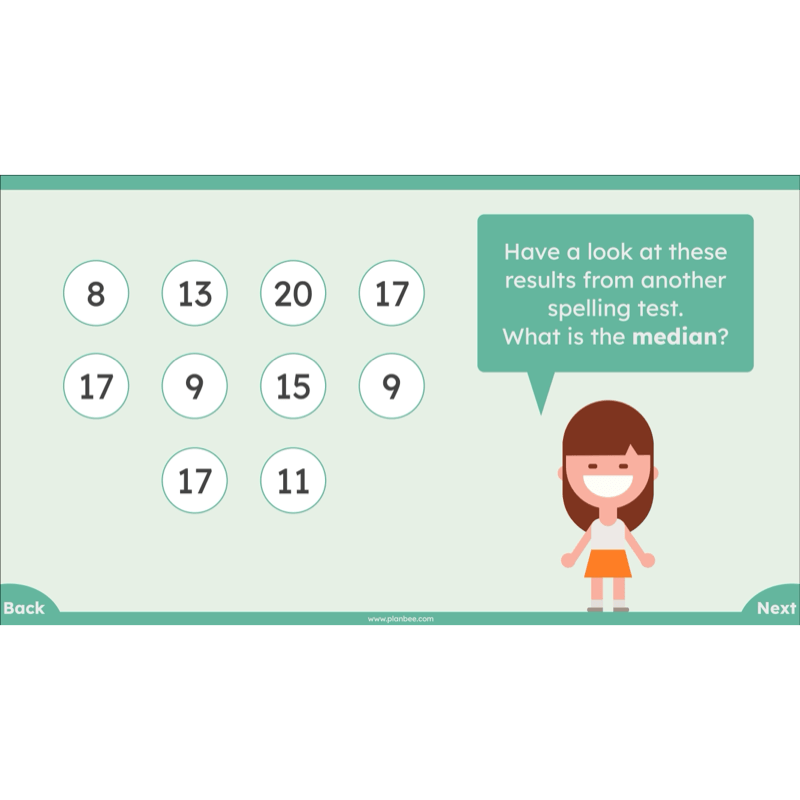 PlanBee Mean Median and Mode Year 6 Maths by PlanBee