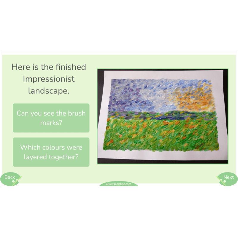 PlanBee Monet and the Impressionists | KS2 Art Lessons